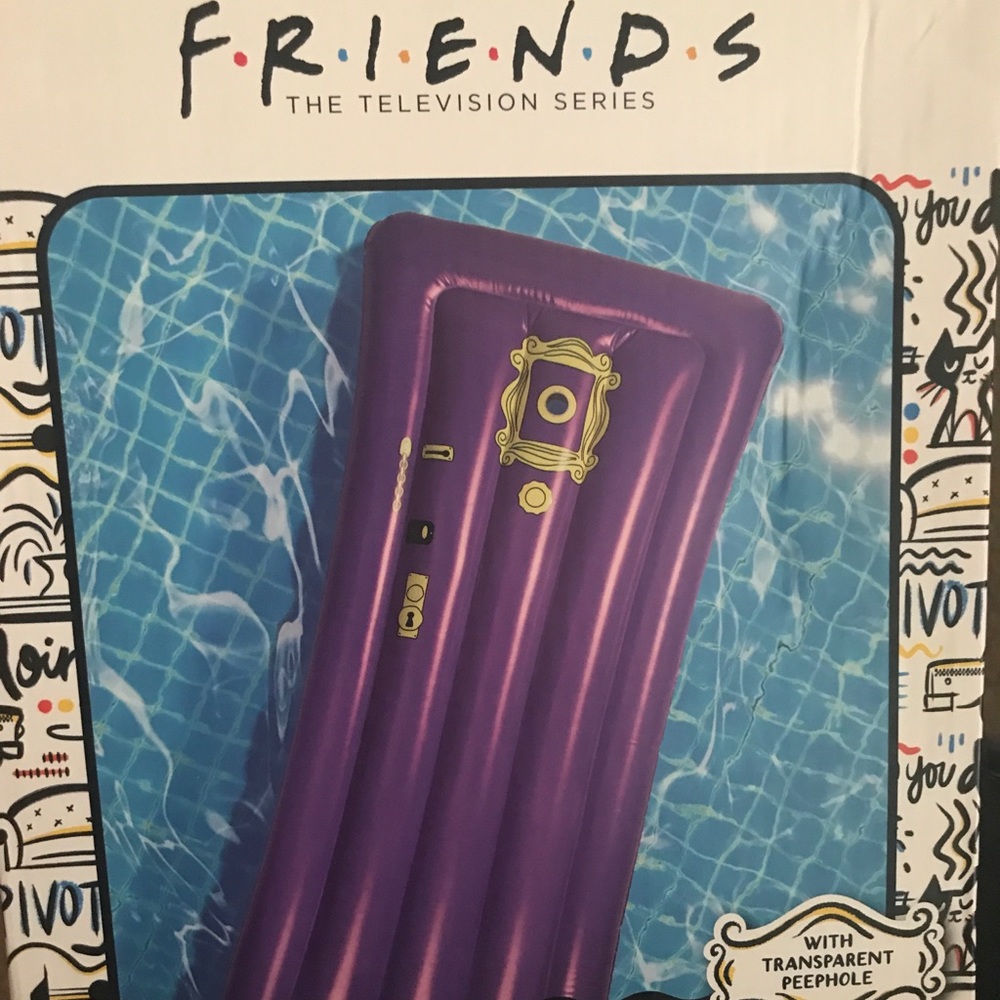 New Friends tv show purple door pool float LAST ONE - Picture 3 of 7